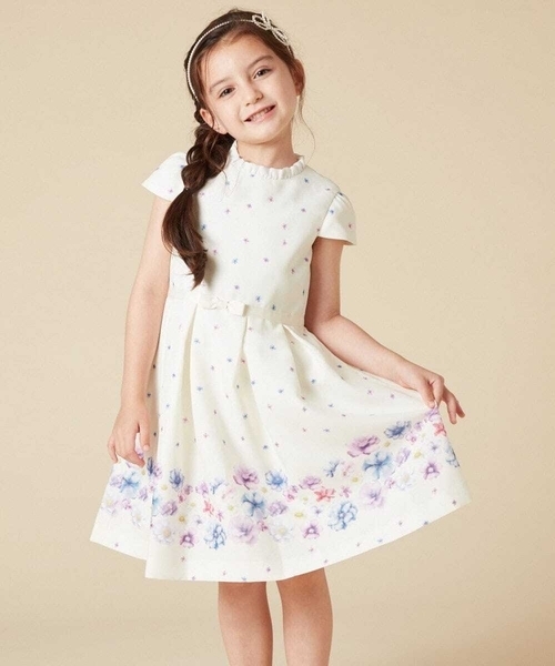 a.v.v ワンピース 「100-130」「セレモニー」フラワープリント