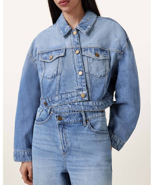 ALLSAINTS（オールセインツ） デニムジャケット gジャン AKI CROSSOVER