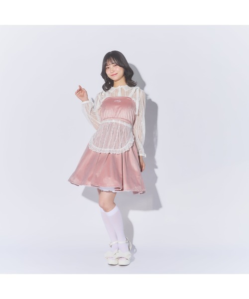 airi×Starry ホイップエプロンワンピース lilLilly airi×Starry ホイップエプロンワンピース airi×Starry