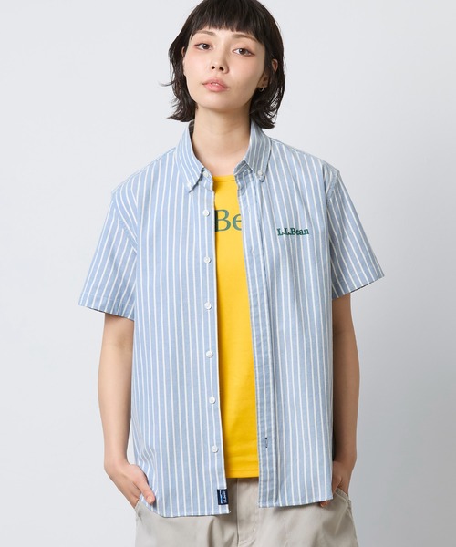 L.L.Bean（エルエルビーン） ブラウス シャツ 夏 半袖 コンフォート