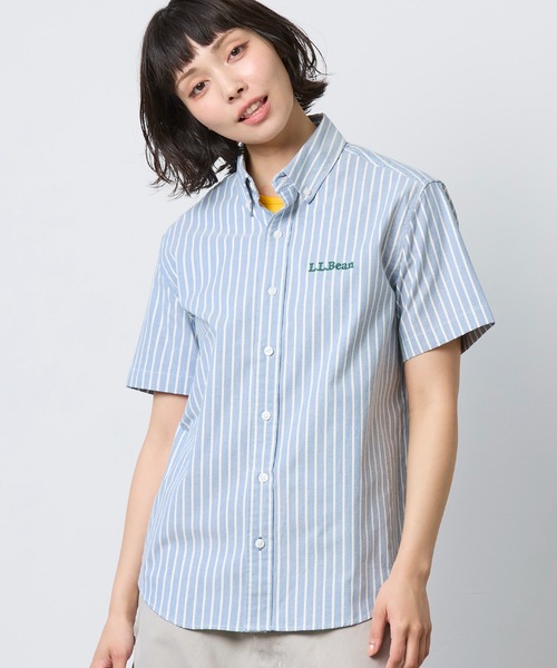 L.L.Bean（エルエルビーン） ブラウス シャツ 夏 半袖 コンフォート