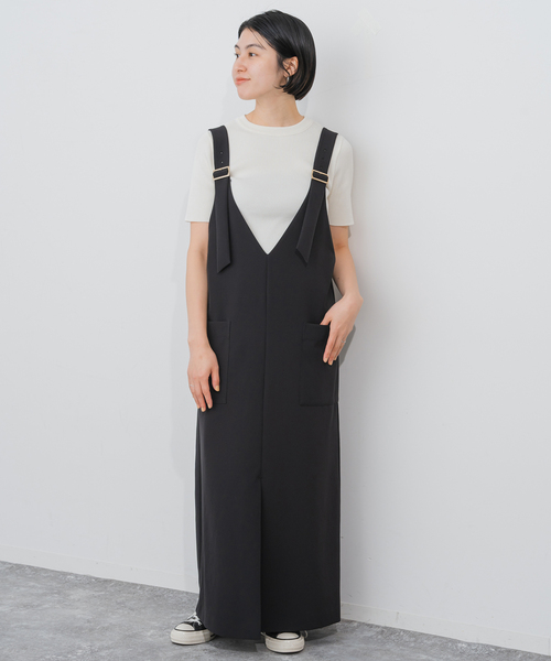 Spick＆Span ニット セーター 手洗い可 / 18Gリブニットハーフ