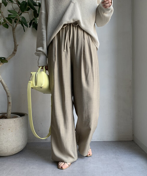 DouDou パンツ 「WEB限定」ワイドパンツ レディース : ZOZOTOWN