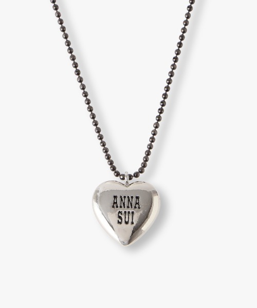 【ANNA SUI】即対応 ハート 蝶モチーフ ネックレス ANNA SUI ネックレス ハート 蝶モチーフ レディース : ZOZOTOWN