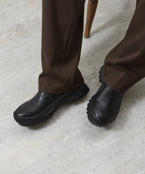 PADRONE サイズ42 ショートブーツ 革靴 ビブラムソール PADRONE パドローネ マウンテンブーツ SHORT TREKKING BOOTS