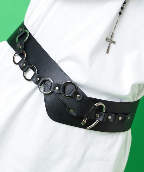 rurumu: レザー コルセット ベルト 534943-01.jpg