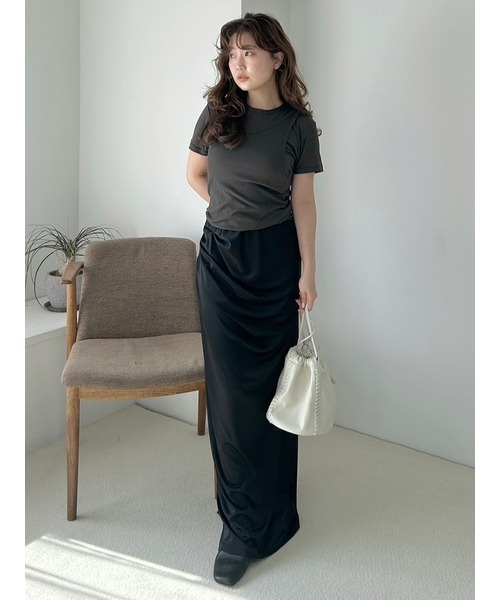 新品【MIESROHE】ツイストレイヤードT MIESROHE tシャツ ツイストレイヤードT レディース : ZOZOTOWN