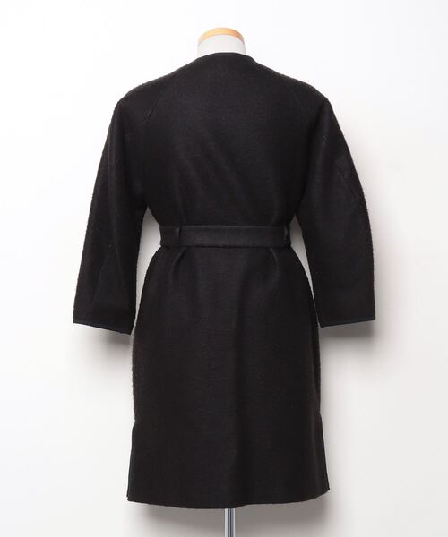 未使用 ジョンブル ノーカラーコート L 黒 Johnbull メンズ Johnbull（ジョンブル） ノーカラーコート FREE ブラック メンズ