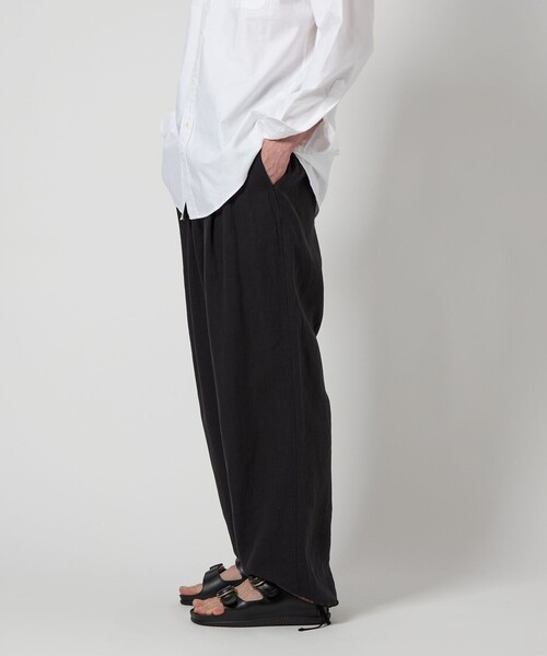 Steven Alan BAGGY TAPERED PANTS メンズ　リネン Steven Alan（スティーブンアラン）の「＜Steven Alan＞ SLUB