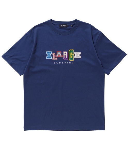 「XLARGE」 半袖Tシャツ L ネイビー メンズ