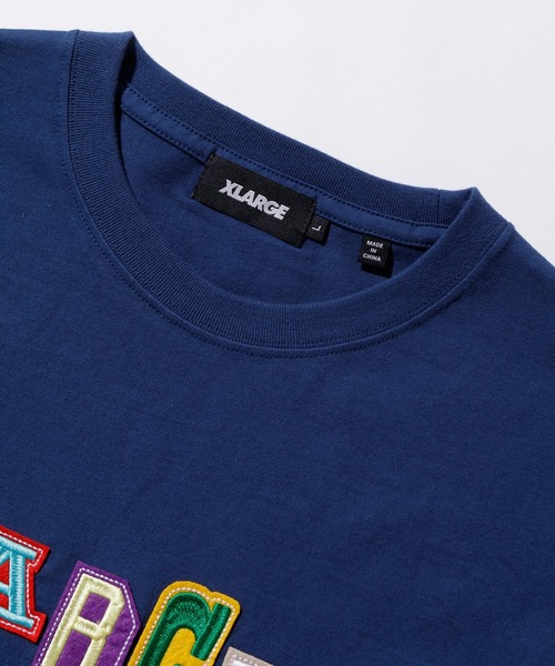 「XLARGE」 半袖Tシャツ L ネイビー メンズ