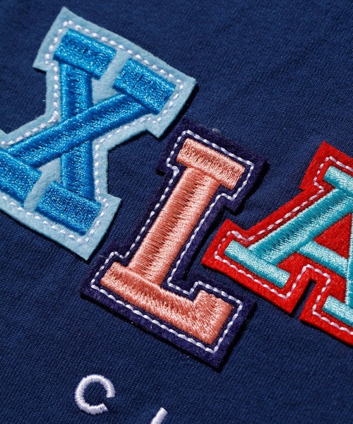 「XLARGE」 半袖Tシャツ L ネイビー メンズ