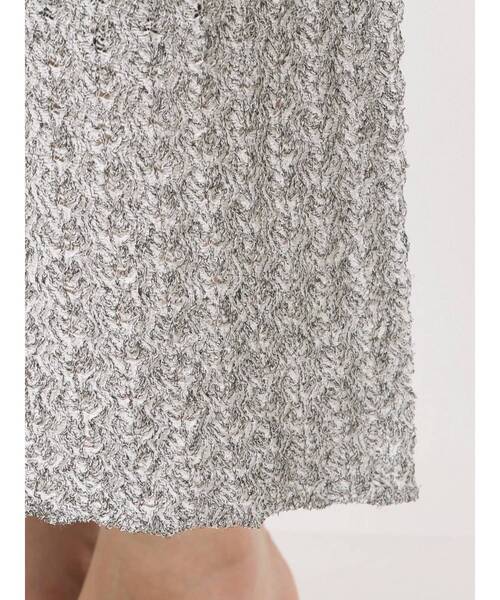 LAGUNAMOON（ラグナムーン） ワンピース ミックスパターンカラーネック