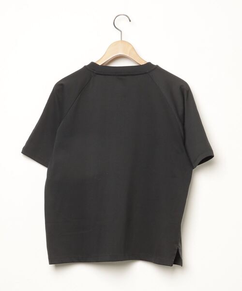 「Champion」 半袖Tシャツ MEDIUM ブラック レディース