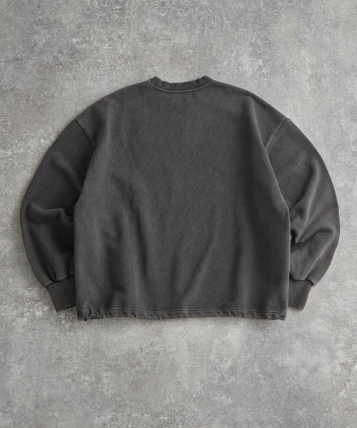 「ADRER」 スウェットカットソー X-SMALL グレー メンズ