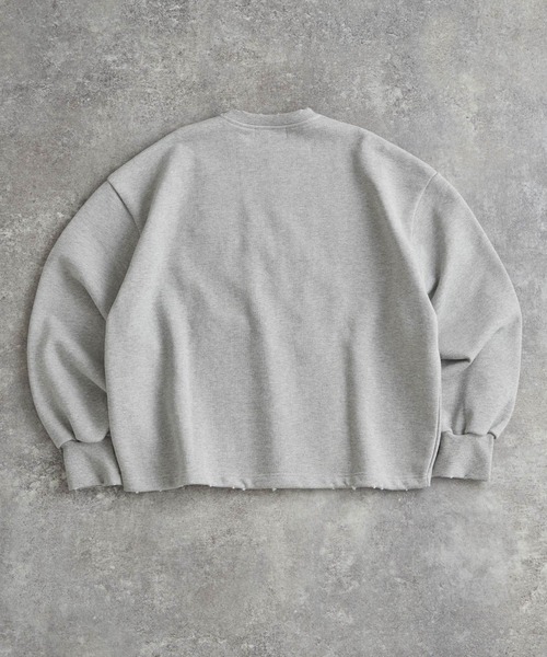 「ADRER」 スウェットカットソー X-SMALL グレー メンズ