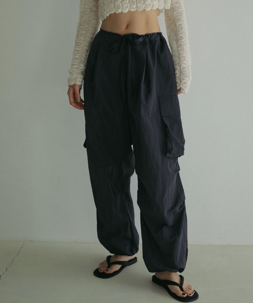 anuke アンヌーク　パンツ Nylon Cargo Pants 36 anuke（アンヌーク） パンツ Nylon Cargo Pants レディース : ZOZOTOWN