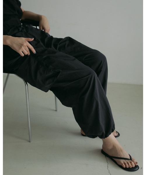 anuke（アンヌーク） パンツ Nylon Cargo Pants レディース : ZOZOTOWN