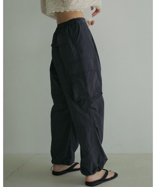 anuke（アンヌーク） パンツ Nylon Cargo Pants レディース : ZOZOTOWN