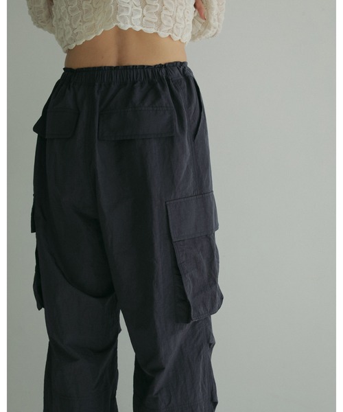 anuke（アンヌーク） パンツ Nylon Cargo Pants レディース : ZOZOTOWN