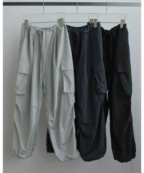 anuke（アンヌーク） パンツ Nylon Cargo Pants レディース : ZOZOTOWN