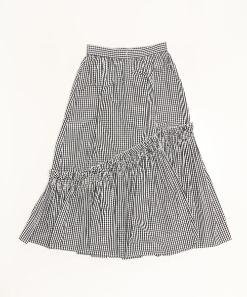 UNITED ARROWS 「UNITED ARROWS」 フレアスカート 38 ブラック