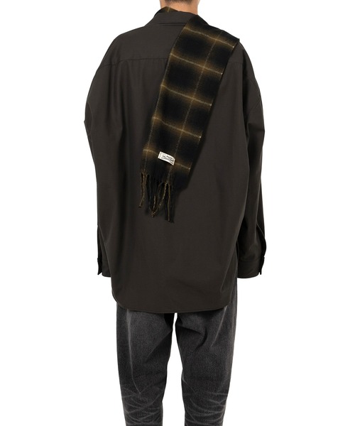 シャツ Scarf Combined Shirt メンズの画像