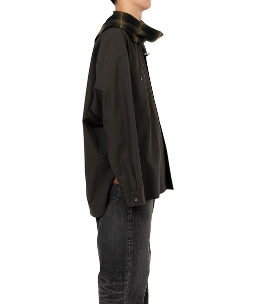シャツ Scarf Combined Shirt メンズの画像
