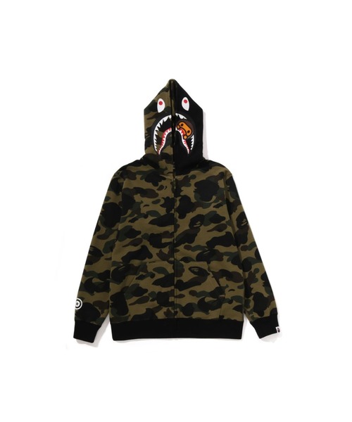 アベイシングエイプ　キッズ　140サイズ A BATHING APE - 110BAPE KIDS ABC BE@R ZIP HOODIEの通販 by