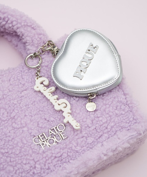 gelato pique（ジェラートピケ） チャーム ハートポーチチャーム