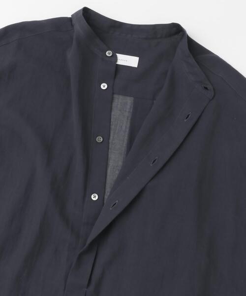かぐれ ブラウス シャツ バックタックワイドシャツ レディース