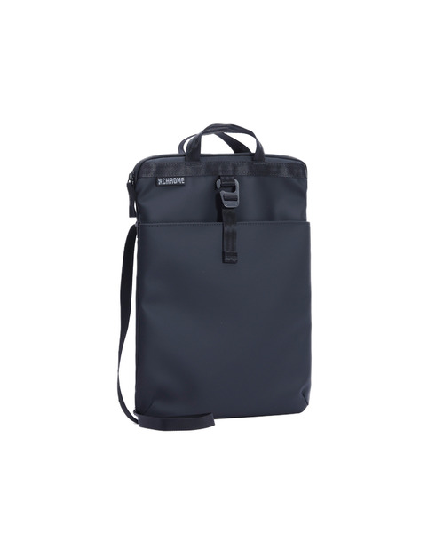 エコバッグ 「 CHROME / クローム 」LAPTOP BAG MD MTBK_MATT BLACK / ラップトップ バッグ ミディアム マット ブラック 耐水 2L