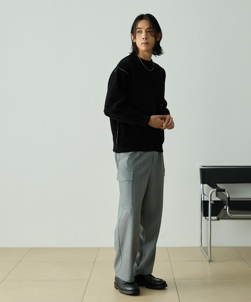 EMMA CLOTHES（エマクローズ） セーター ニット 2WAYリバーシブル