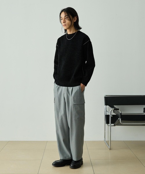 EMMA CLOTHES（エマクローズ） セーター ニット 2WAYリバーシブル