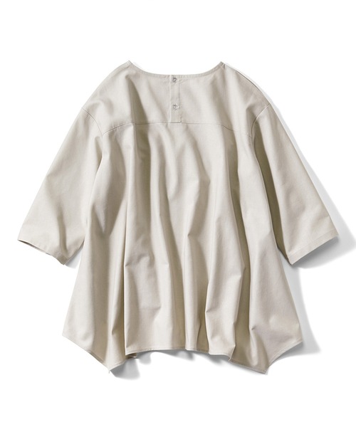 「Live in comfort」 7分袖ブラウス L ライトピンク レディース_画像5