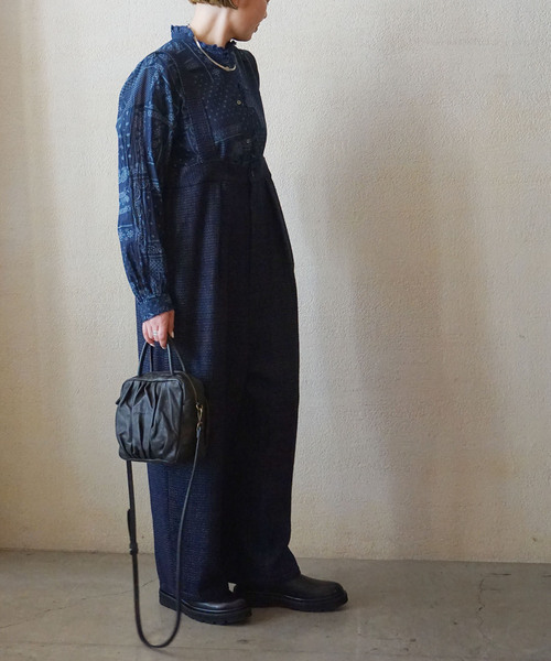 【美品】journal standard オールインワン 黒 日本製 JOURNAL STANDARD LUXE（ジャーナルスタンダード ラックス