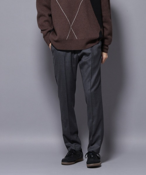 レナウン ウール100％ シングルスーツ ジャケット スラックス パンツ Y6 NANO universe（ナノ・ユニバース） スラックス 「N TROUSERS PREMIUM