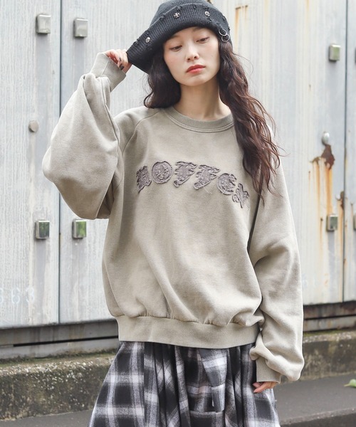 WEGO（ウィゴー） トレーナー スウェット WEGO/ショートグラフィック
