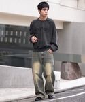 トレーナー スウェット WEGO/ショートグラ...の詳細画像1