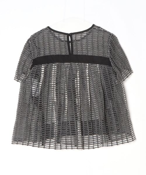 ADORE（アドーア） 半袖ブラウス 38 グレー レディース : ZOZOTOWN 