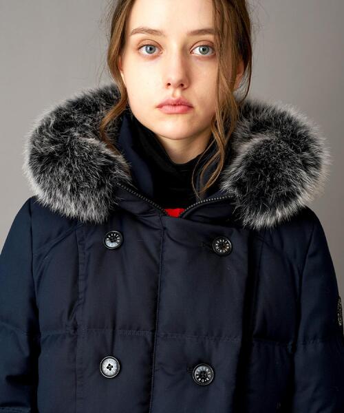 DRESSTERIOR　ドレステリア Ventile　ファー付 ダウンジャケット ◇ドレステリア ベンタイル素材 レディース ファー付 ダウンコート 36