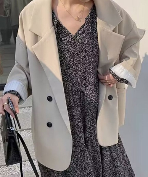 Overtailored Coat/オーバーテーラードコート【定価】39600円 Sally Lunn コート アウター オーバーサイズテーラードジャケット