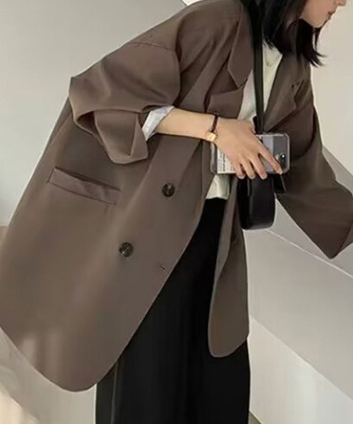 Overtailored Coat/オーバーテーラードコート【定価】39600円 Sally Lunn コート アウター オーバーサイズテーラードジャケット