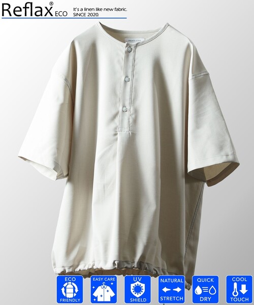 「FREAK'S STORE」 半袖シャツ LARGE グリーン メンズ_画像3