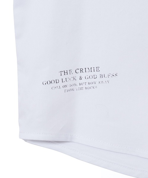 「CRIMIE」 半袖シャツ L ホワイト メンズの画像