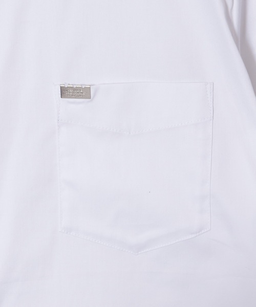 「CRIMIE」 半袖シャツ L ホワイト メンズの画像