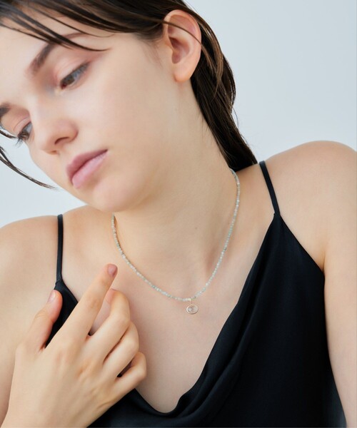 ete（エテ） ネックレス 「マイプレシャス」 K10YG アクアマリン