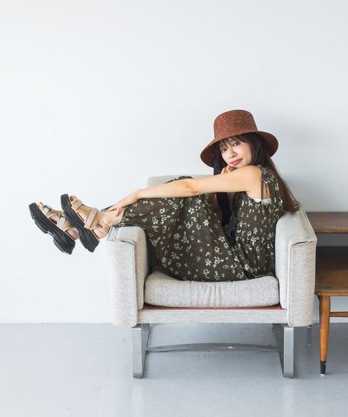 「mysty woman」 オールインワン FREE ブラウン レディース_画像4