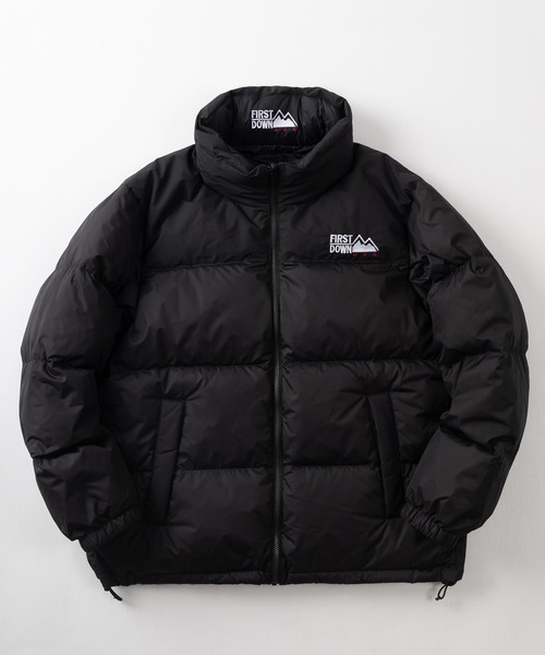 【ゆき】FIRST DOWN ブラックダウンジャケット XL FIRST DOWN（ファーストダウン） ダウンジャケット X-LARGE ブラック