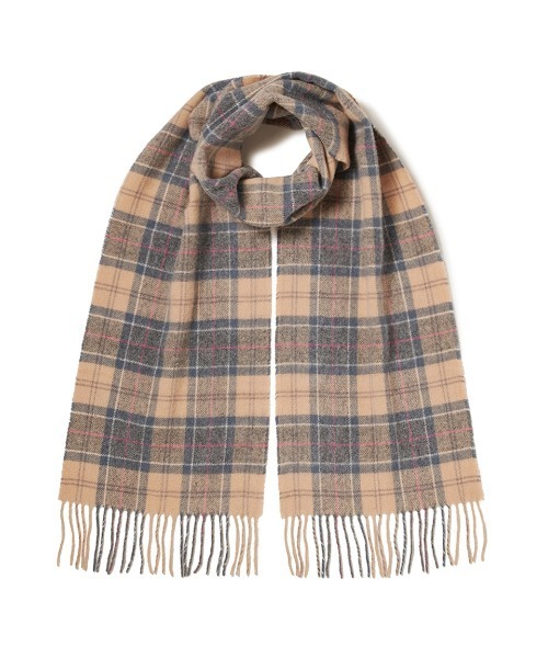 Barbour（バブアー） マフラー ラムズウール タータンチェック